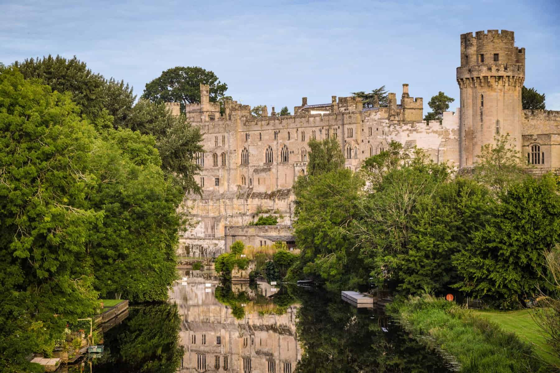 Best View of Warwick Castle - From Bridge