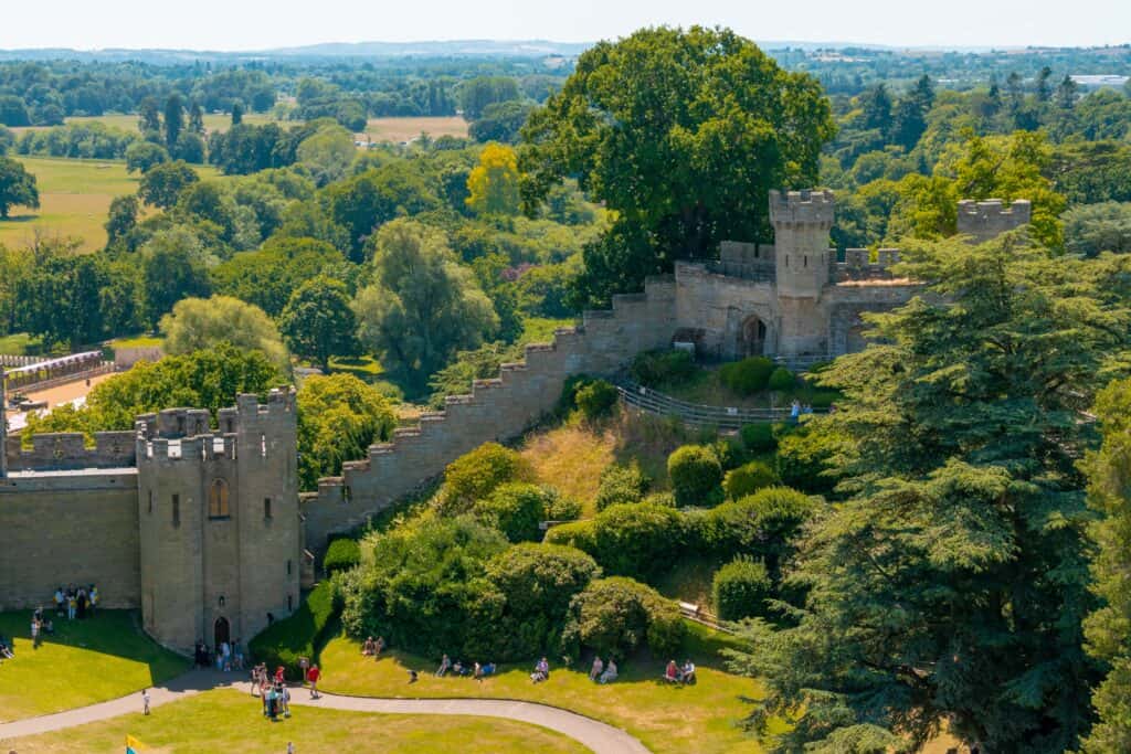 Warwick Castle - Grounds & Turrets