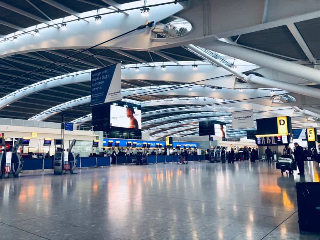 Airport Check-In Desks