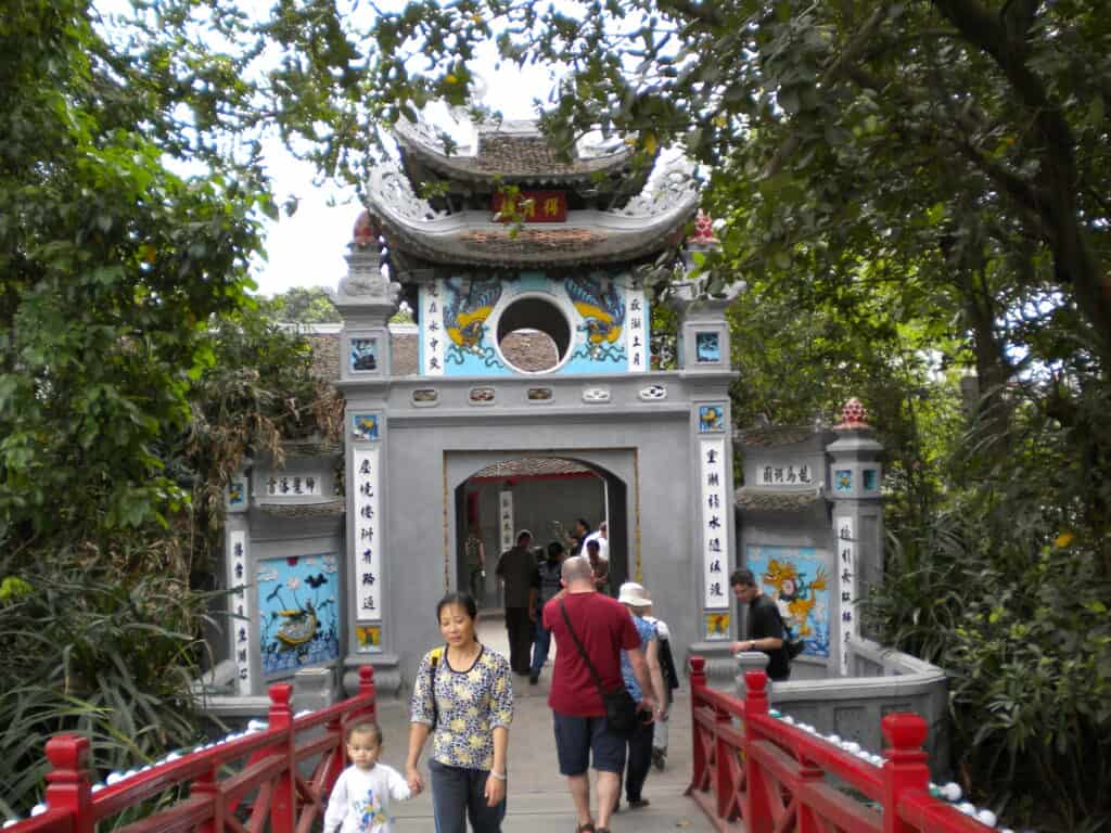 Hoan Kiem Lake and Ngoc Son Temple