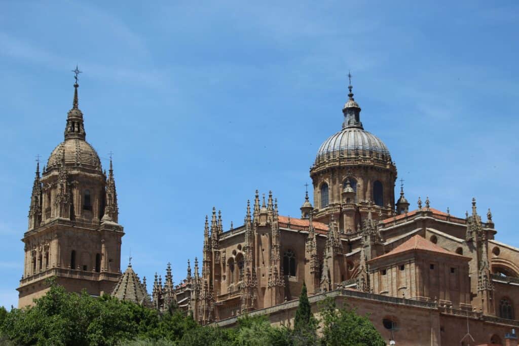 Salamanca - Terrace Area At The Top Of The Cathedral