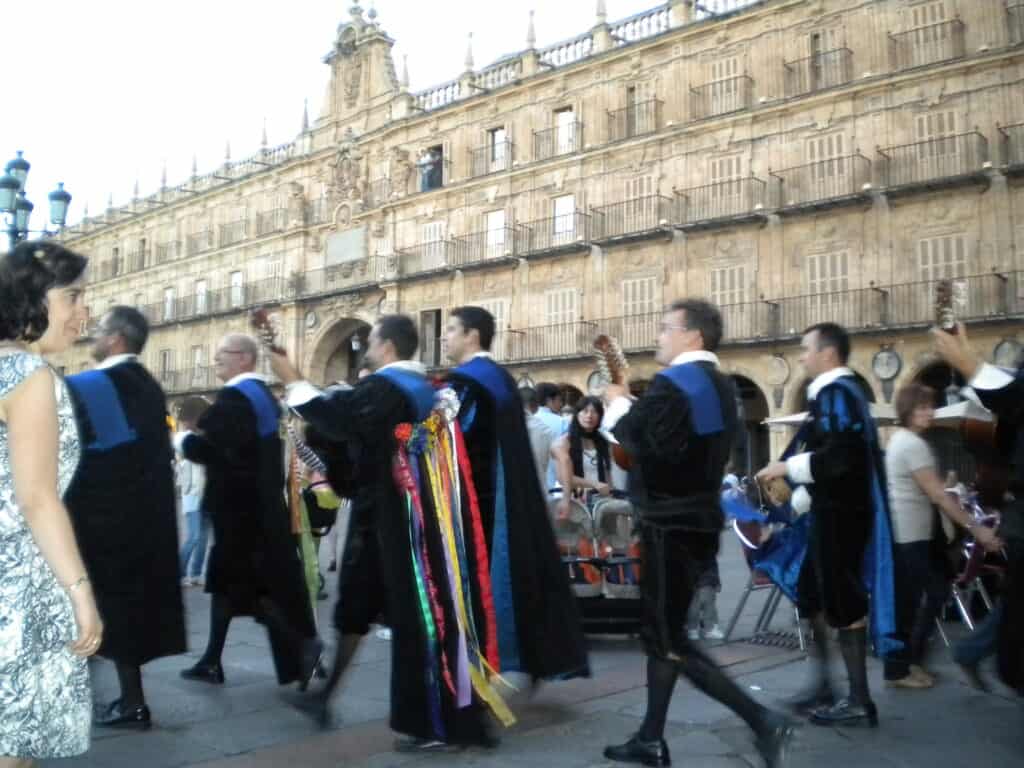 Salamance - Students Performing The Tuna