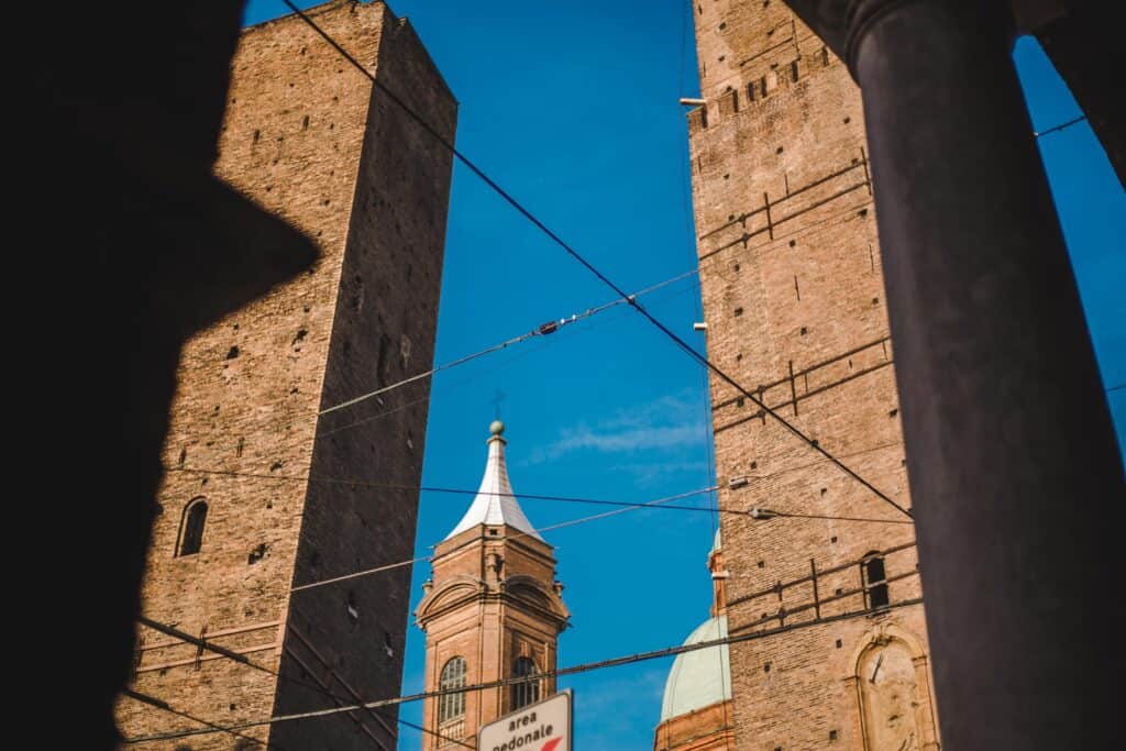 Bologna's Two Towers