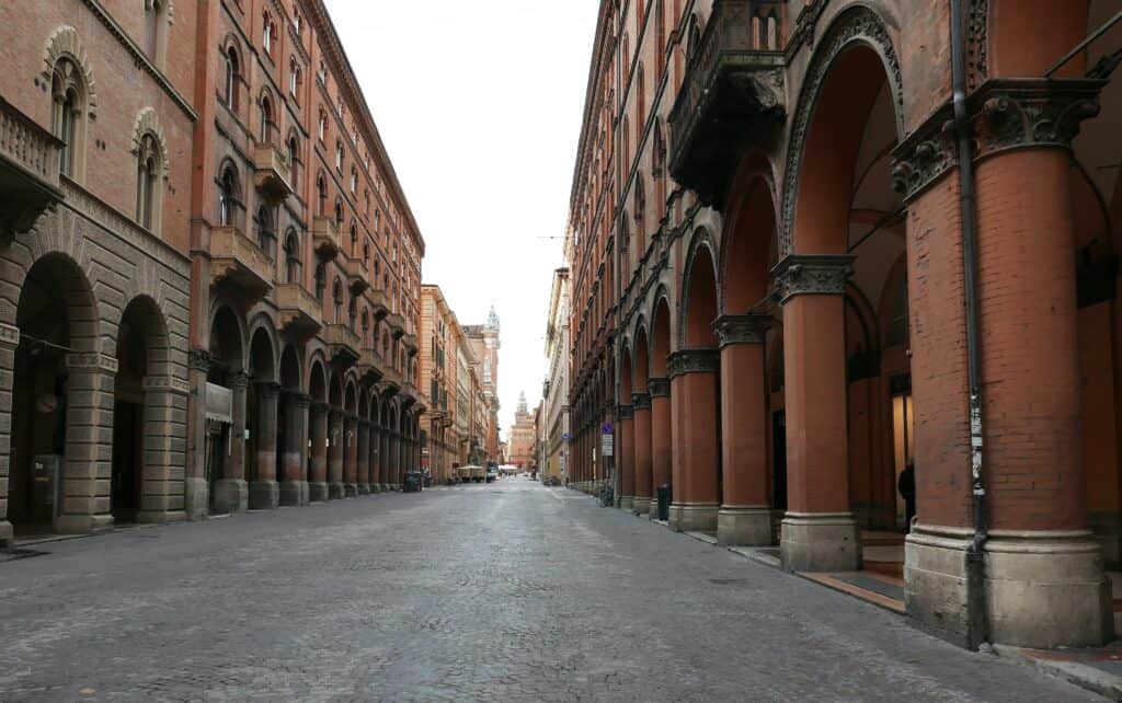 Bologna's Many Porticoes