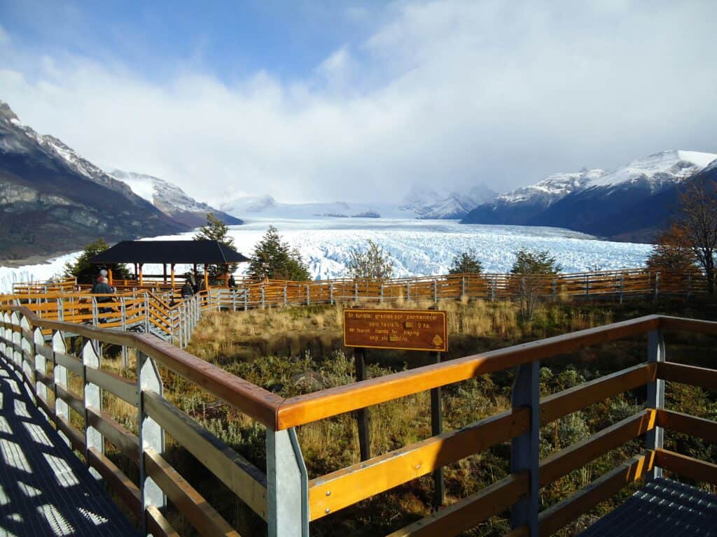 Visiting The Boardwalks is a great way to visit Perito Merino Glacier