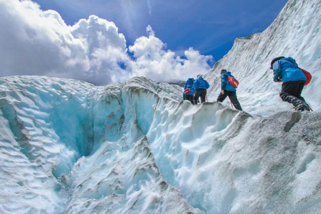 A trekking tour is one of the best ways to visit Perito Merino Glacier