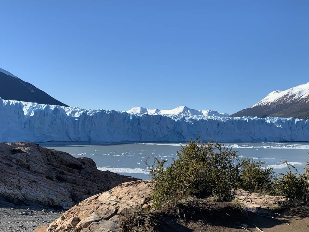 Beautiful view of the Perito Moreno Glacier