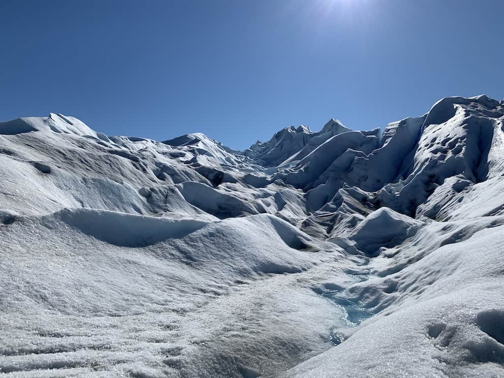 Trekking on the Perito Moreno Glacier