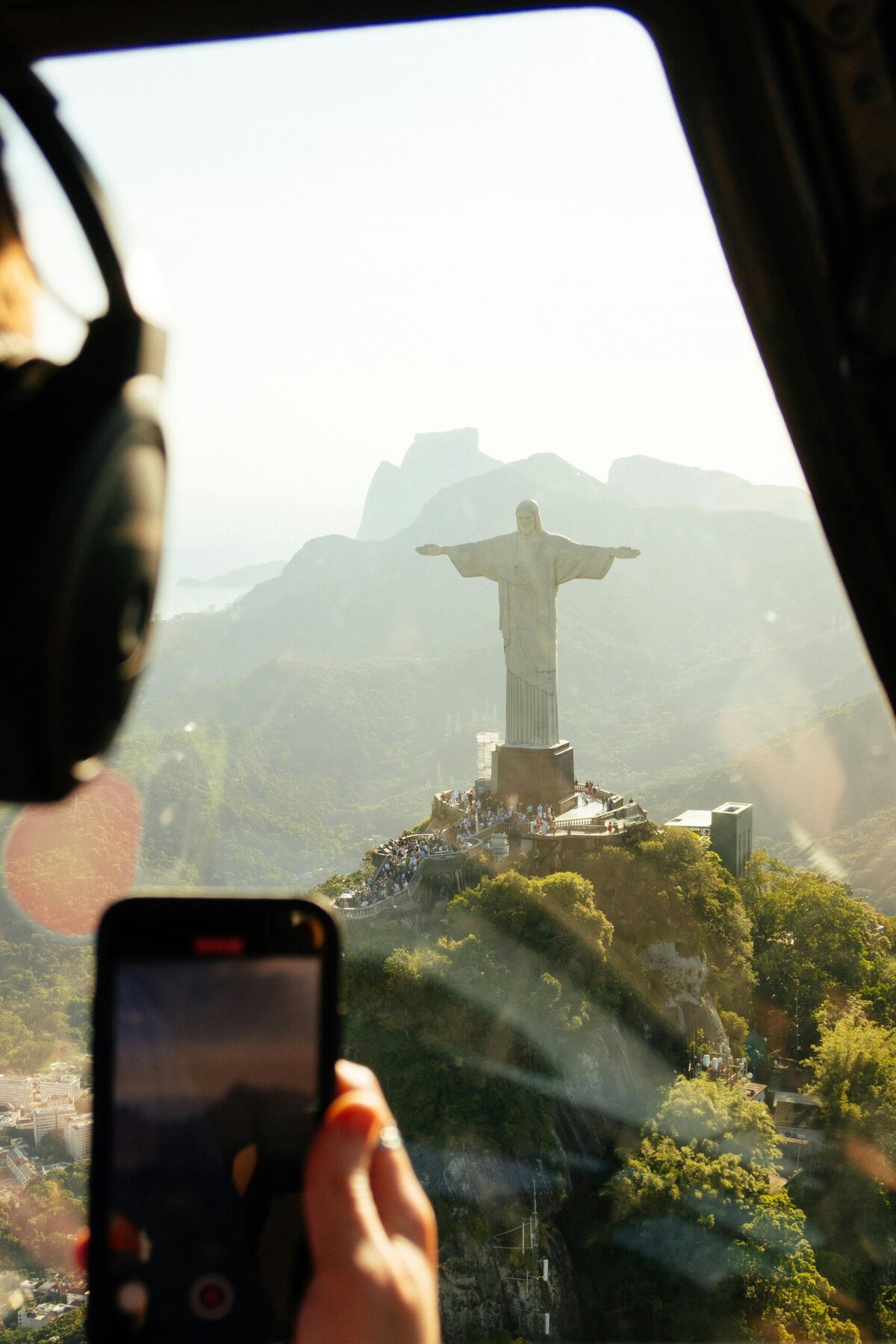 Helicopter Tours - Viewing Christ The Redeemer from above