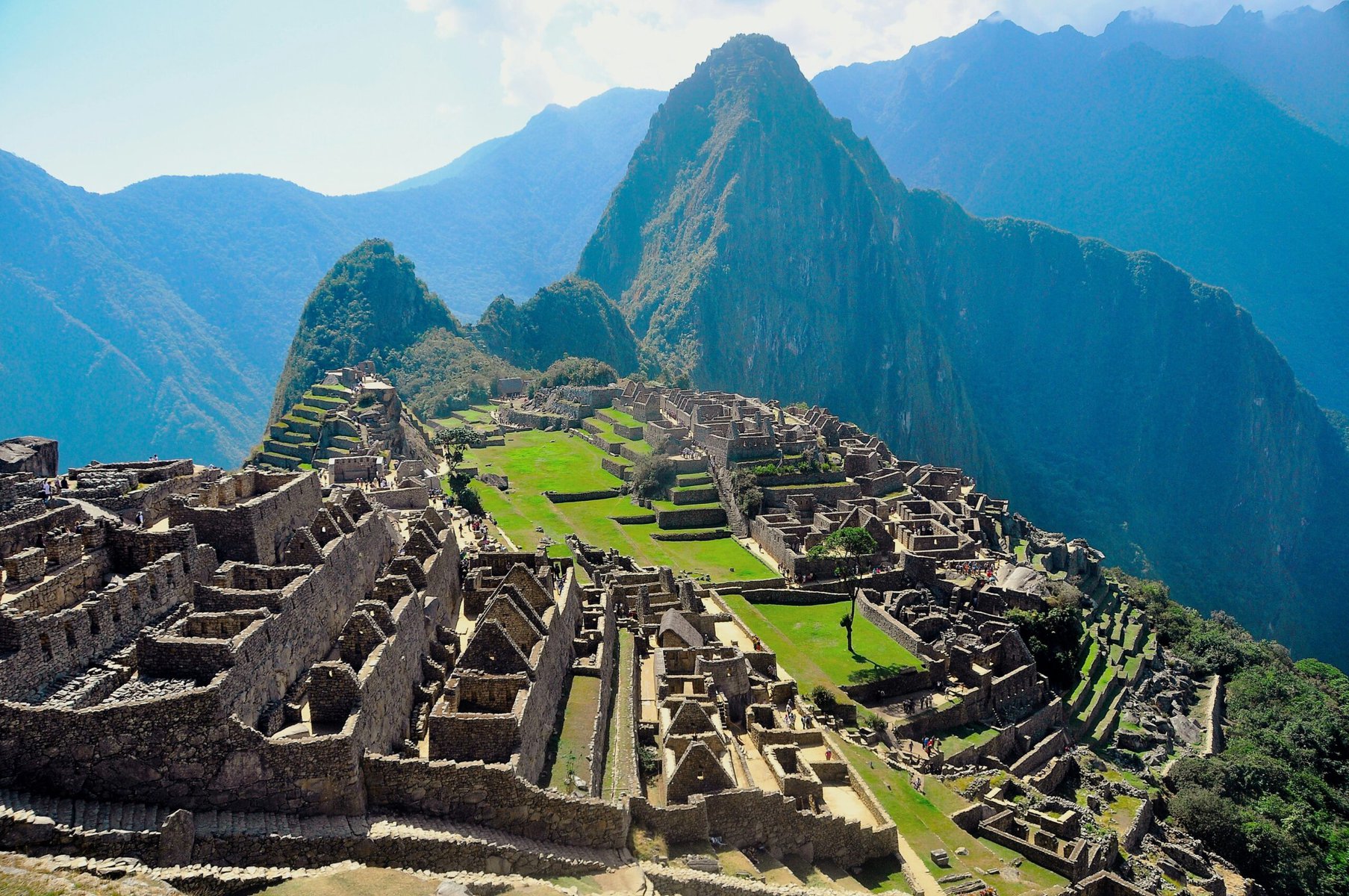 Machu Picchu, one of the UNESCO World Heritage Sites