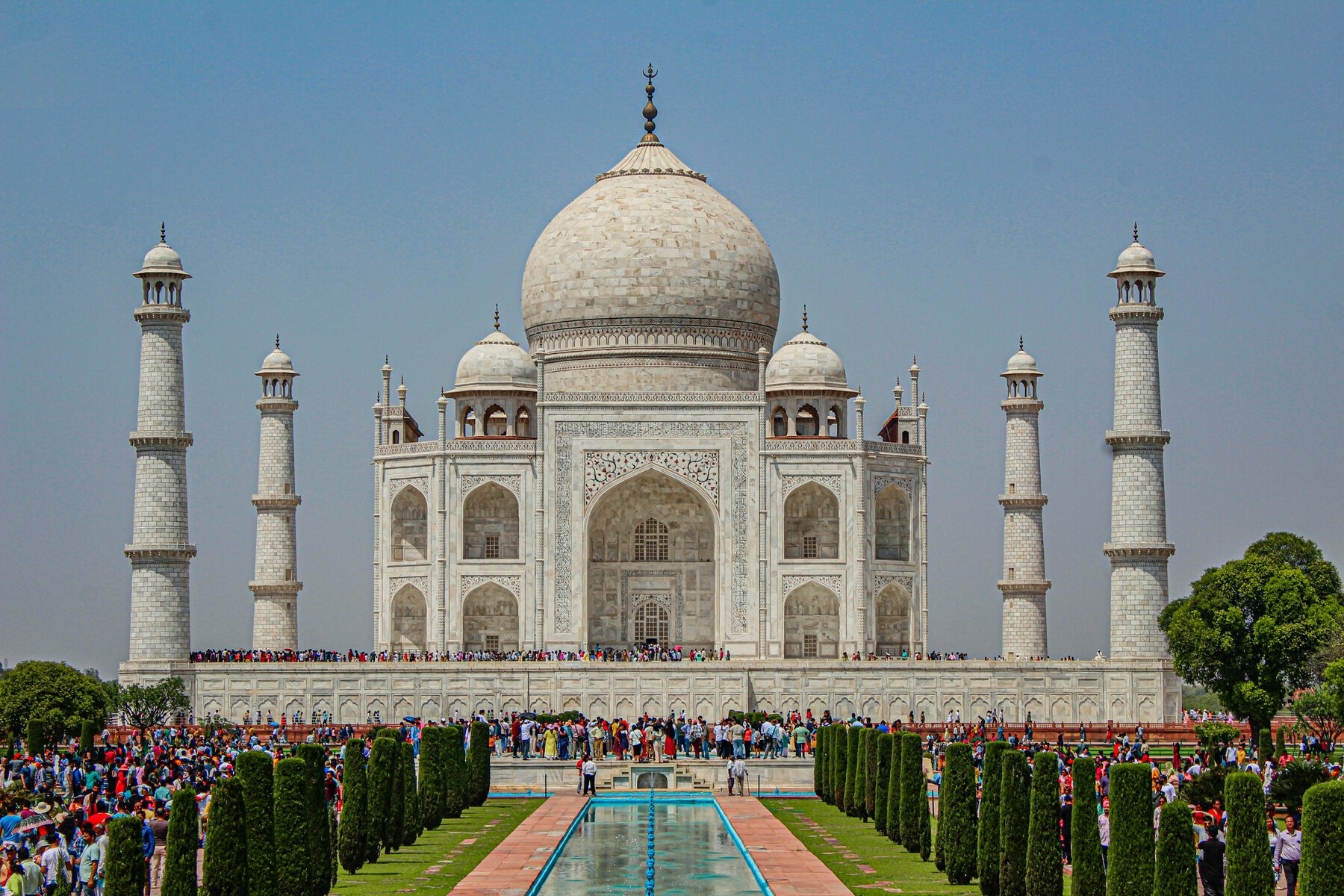 Taj Mahal one of the UNESCO World Heritage Sites