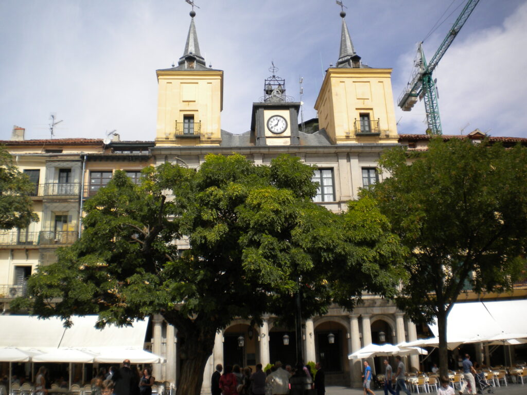 Segovia's Town Hall on the Plaza Mayor